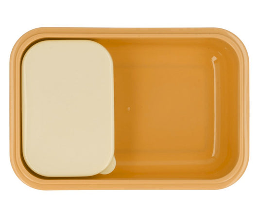Snack Box Bento Grande - Stripes Yellow Chess