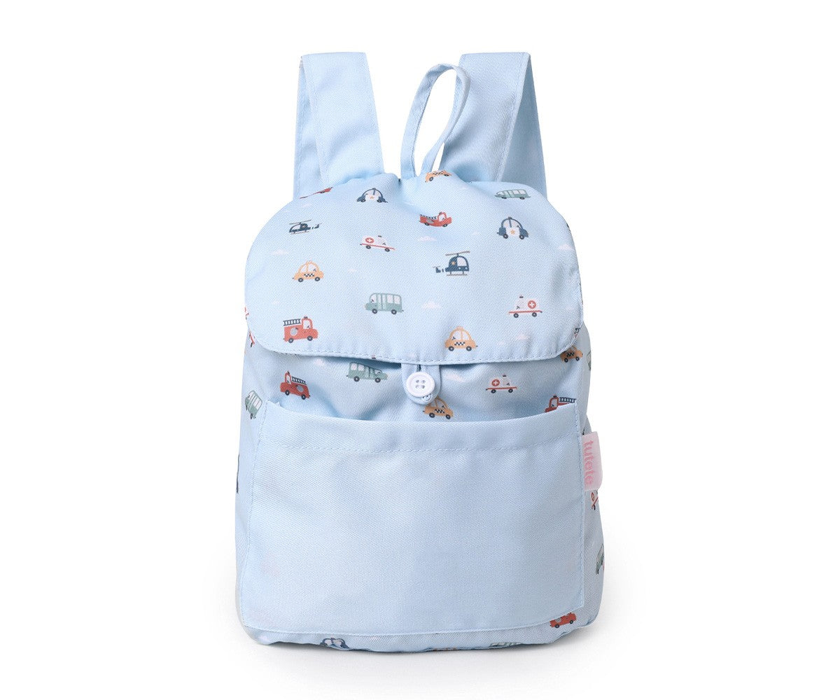 Mochila pequena tecido - City Cars