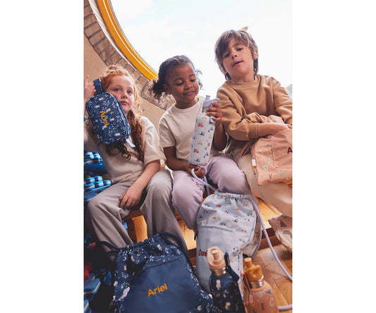 Garrafa de Aço com Forro - Geometric Nature