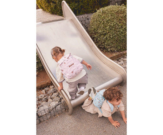 Mochila pequena tecido - Geometric Nature