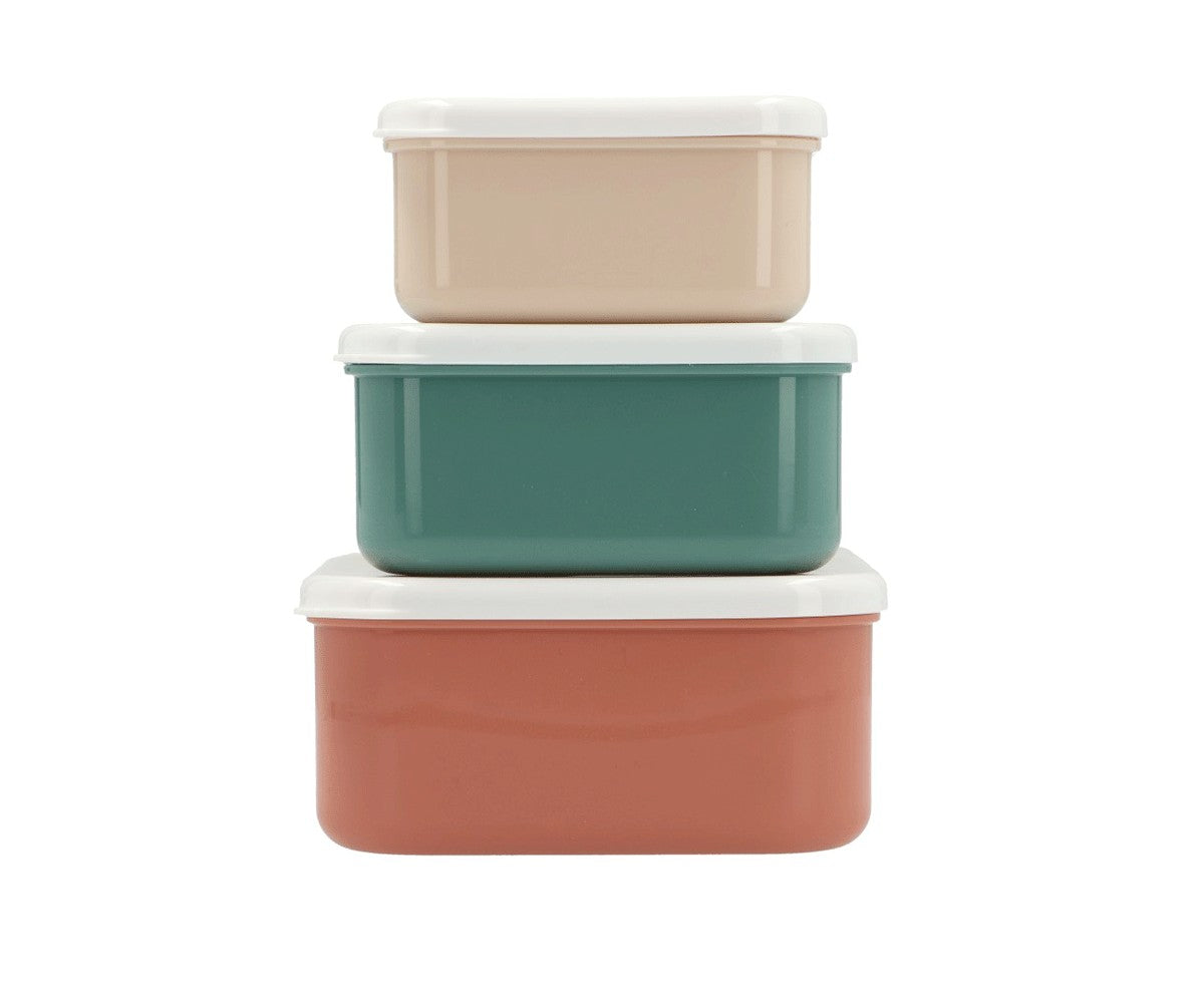 3 Caixas Snack - Geometric Nature