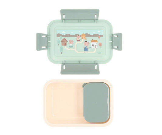 Snack Box Bento Grande - The Three Little Pigs