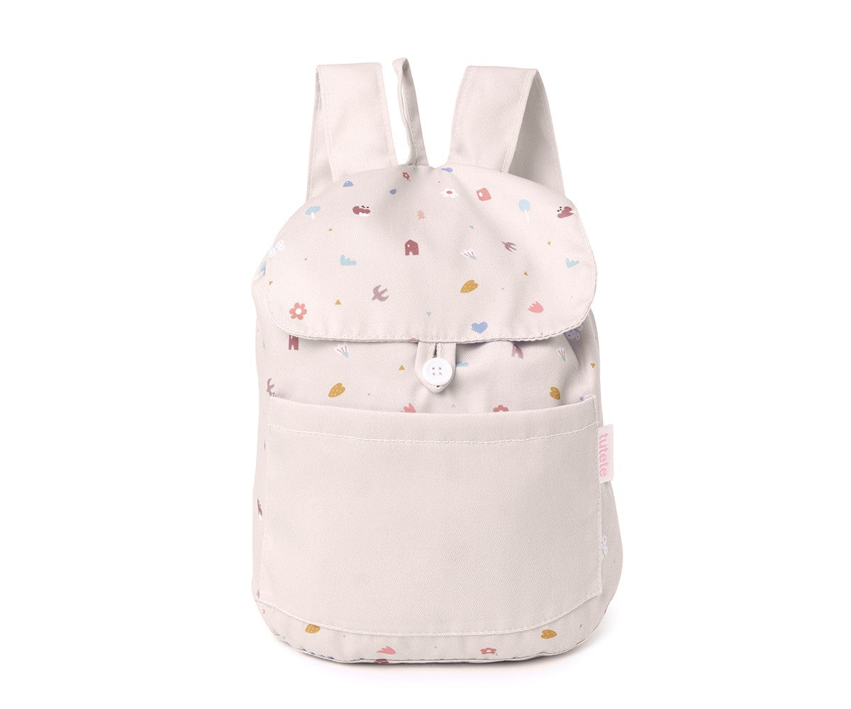 Mochila pequena tecido - Geometric Nature
