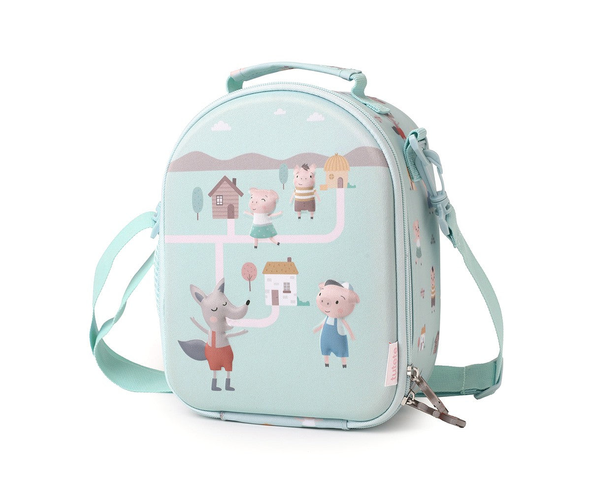 Lancheira Térmica 3D - The Three Little Pigs