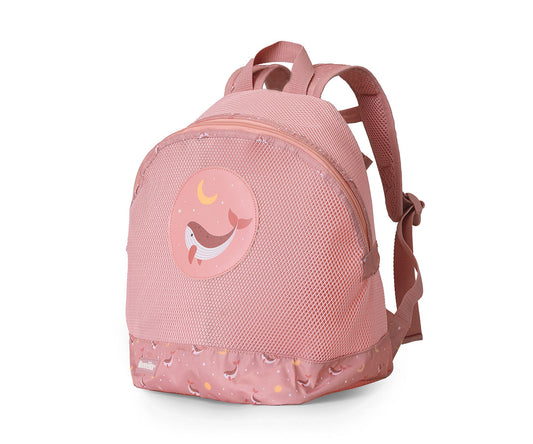 Mochila de Praia anti-areia - Whale Rosa | Monnëka