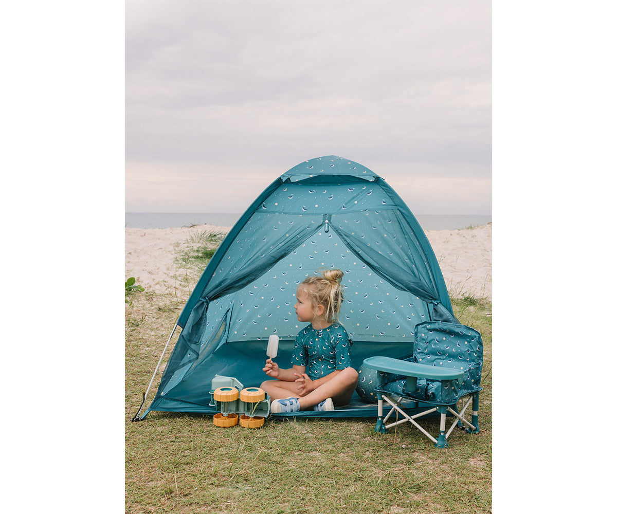 Conjunto Brinquedos de Praia - Whale Teal