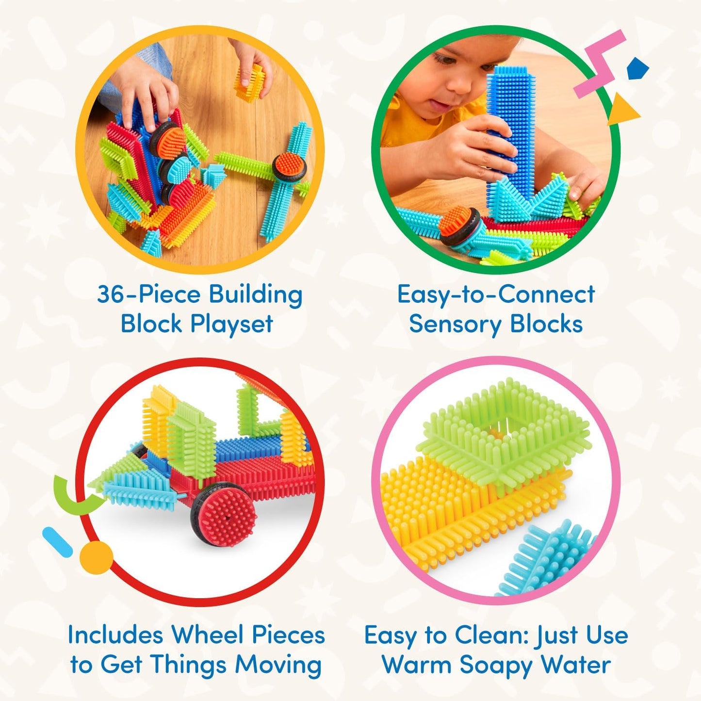 Bristle Blocks - 36 peças
