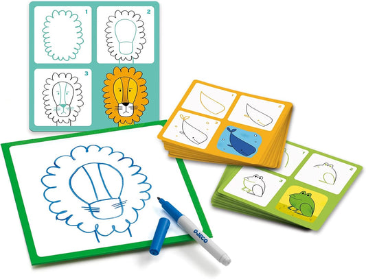 Step By Step - Aprende a Desenhar Animais | Djeco