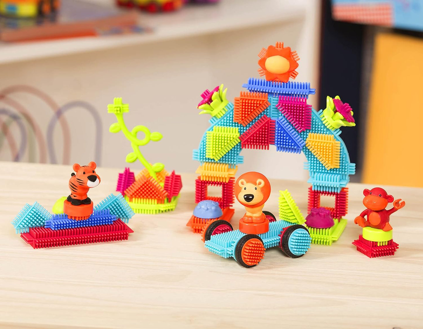 Battat Bristle Blocks - Jungle Adventures 54 peças