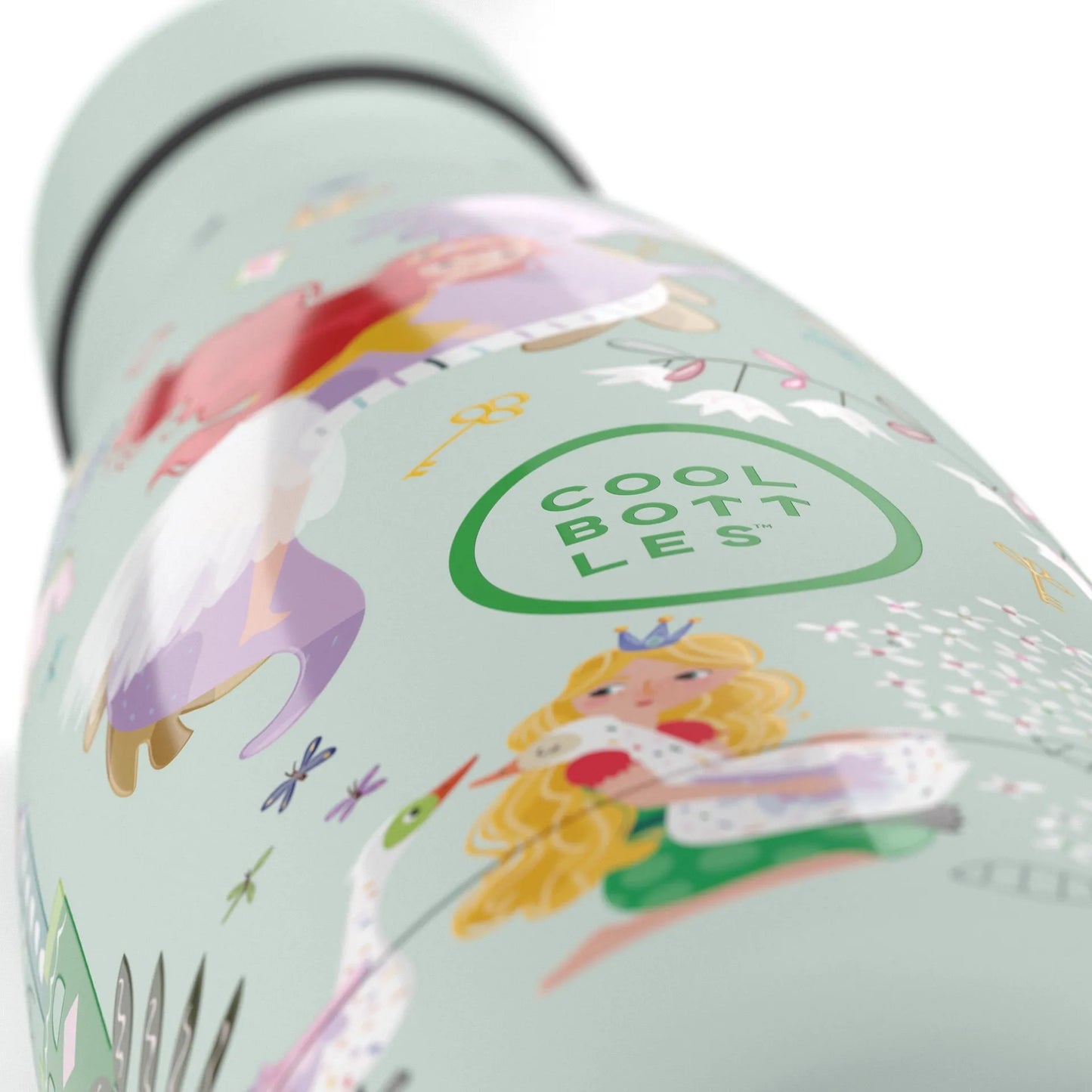 Cool Bottles - Garrafa Térmica 350ml - Princess Kingdom