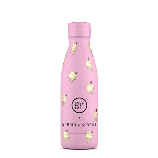 Cool Bottles - Garrafa Térmica 350ml - SPRT & Pink Scoop.