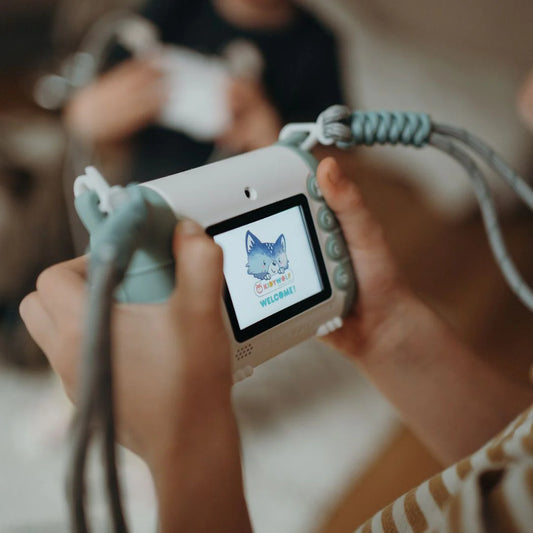 Máquina Fotográfica c/ Impressão - Kidyprint Verde