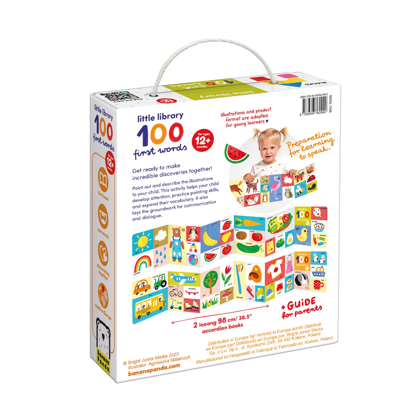 Little Library - 100 First Words | Banana Panda