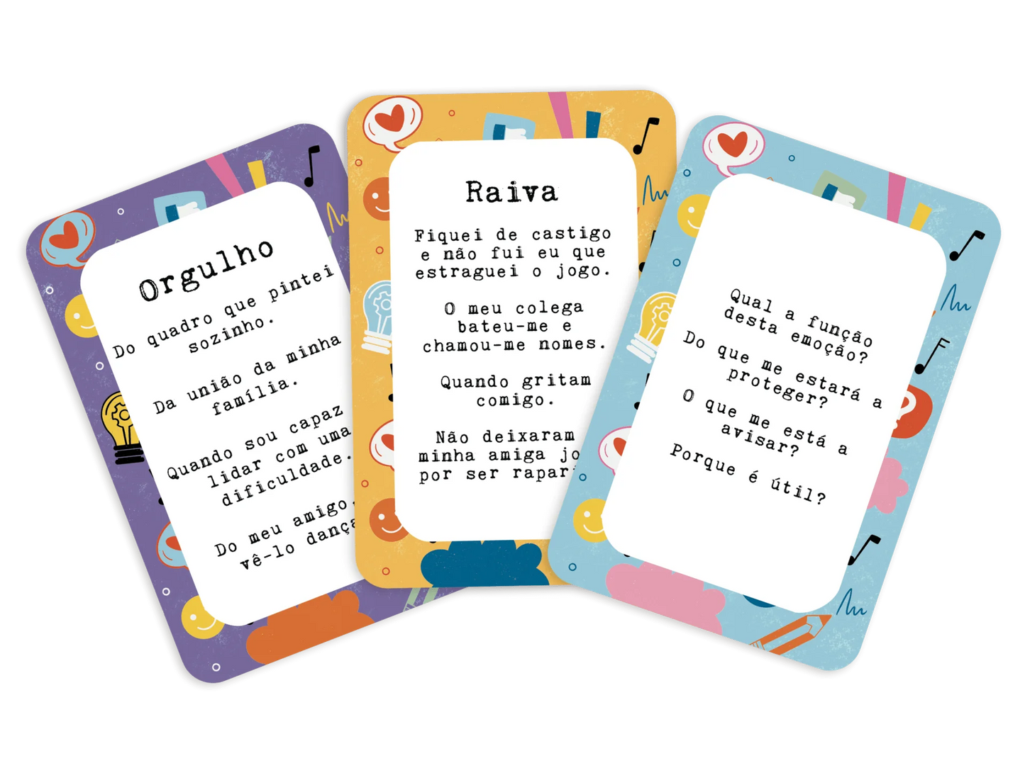 Cartas - Vamos Falar de Emoções! - The Happy Gang