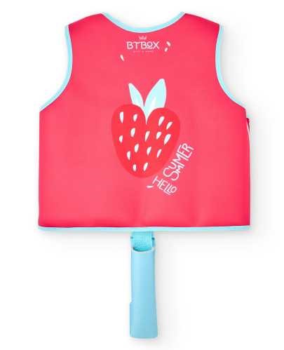 Colete Flutuador Aprendizagem - Strawberries | BT BOX