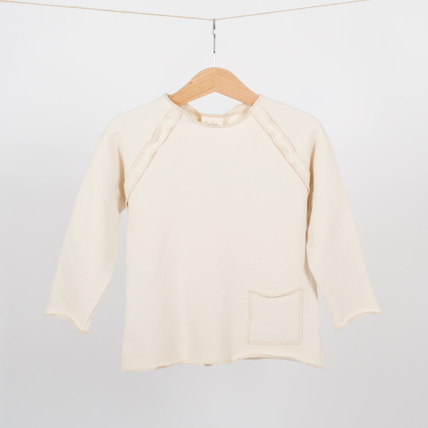 Camisola Manga - Bege