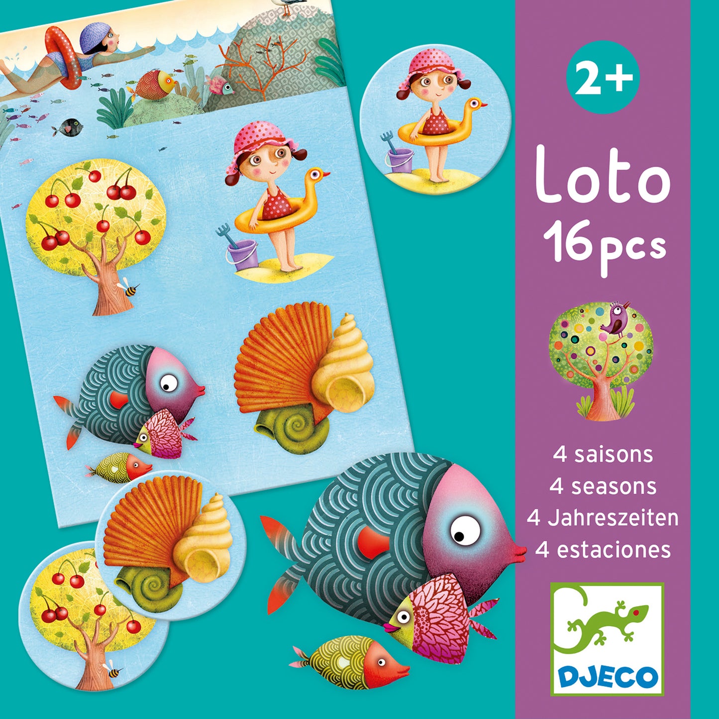 Jogo do Loto - 4 Estações | Djeco