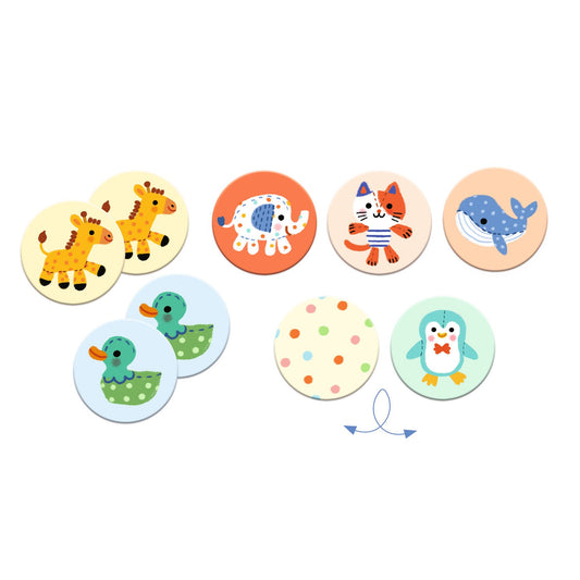 Memo Doudous — Jogo de Memória com Peluches | Djeco
