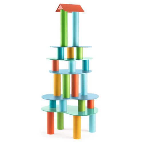 Tubulo - Constrói com Tubos e Tabuleiros | Djeco