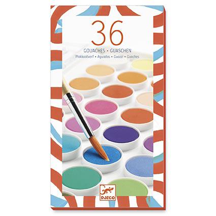 Guaches 36 Cores | Djeco