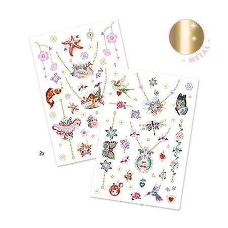 50 Tatuagens Metalizadas - Jóias da Fiona | Djeco