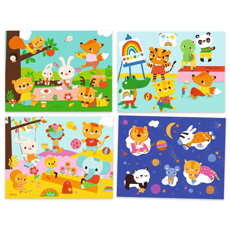 As Minhas Primeiras Colagens - O Dia | Djeco