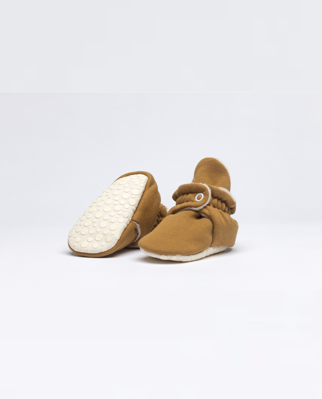 Zás Trás - Booties Fluffy - Honey Mustard | Inverno