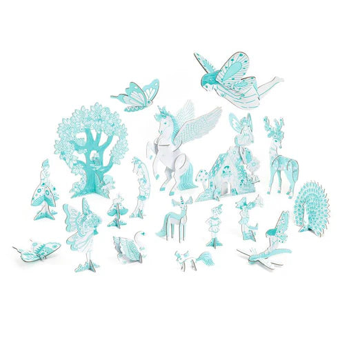 Construção de Figuras 3D | Djeco