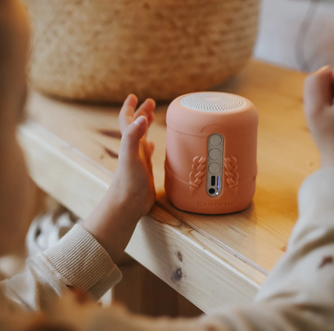 Kidymusic Coluna de Som com Bluetooth - Rosa | Kidywolf