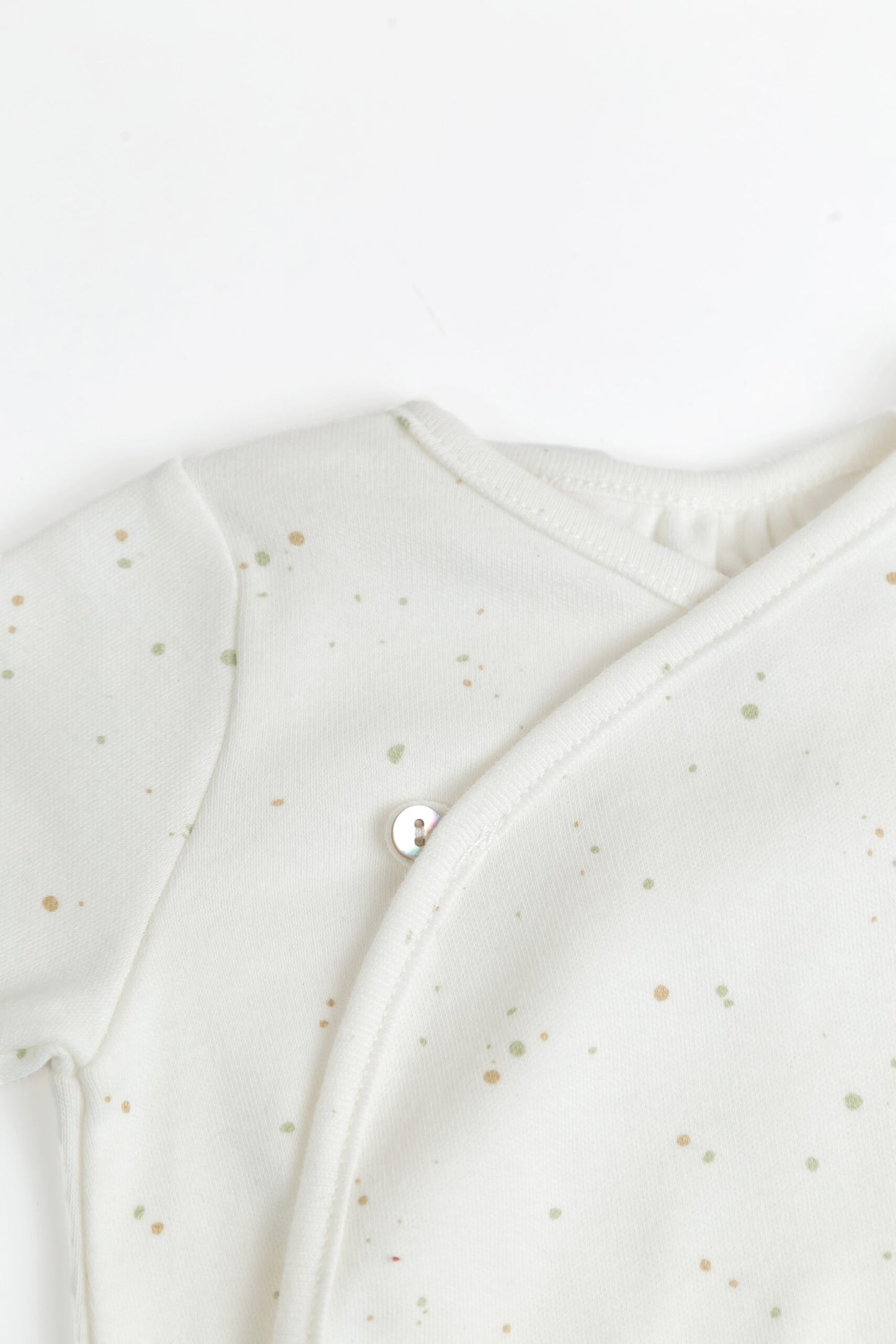 Babygrow recém-nascido - Butter Cookie.
