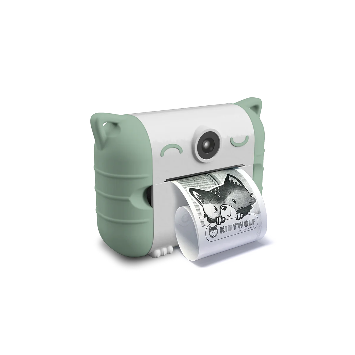 Máquina Fotográfica c/ Impressão - Kidyprint Verde