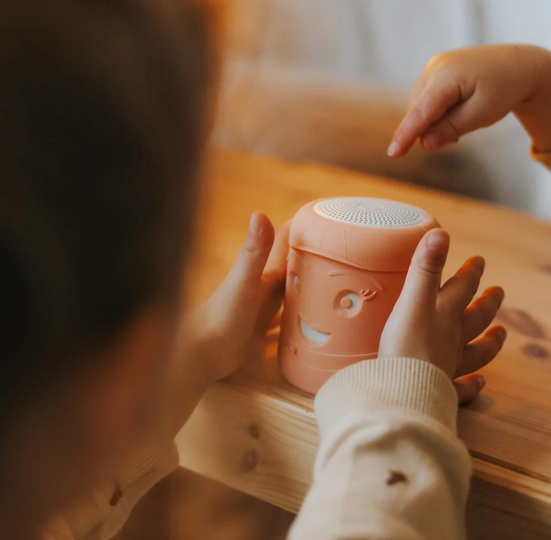 Kidymusic Coluna de Som com Bluetooth - Rosa | Kidywolf