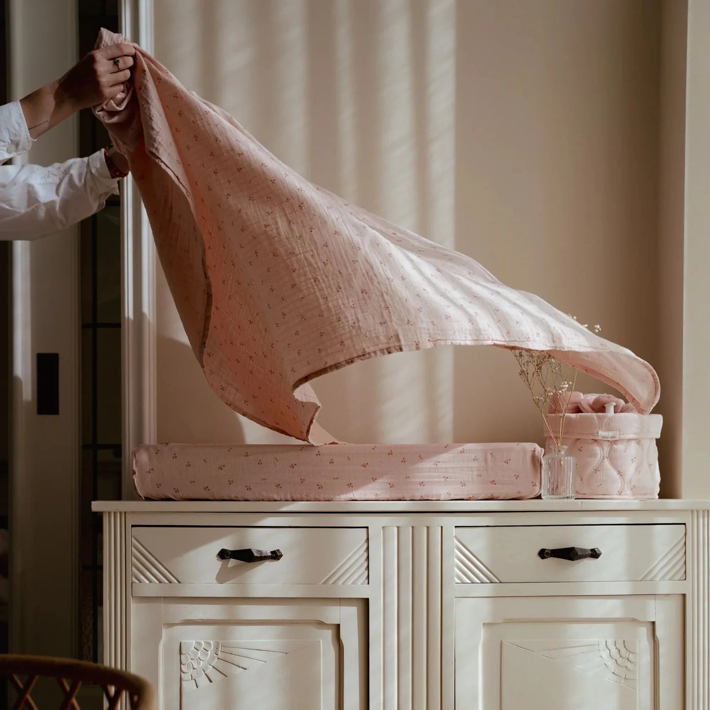 Musselina Pure Blossom 120x120 | Little Dutch