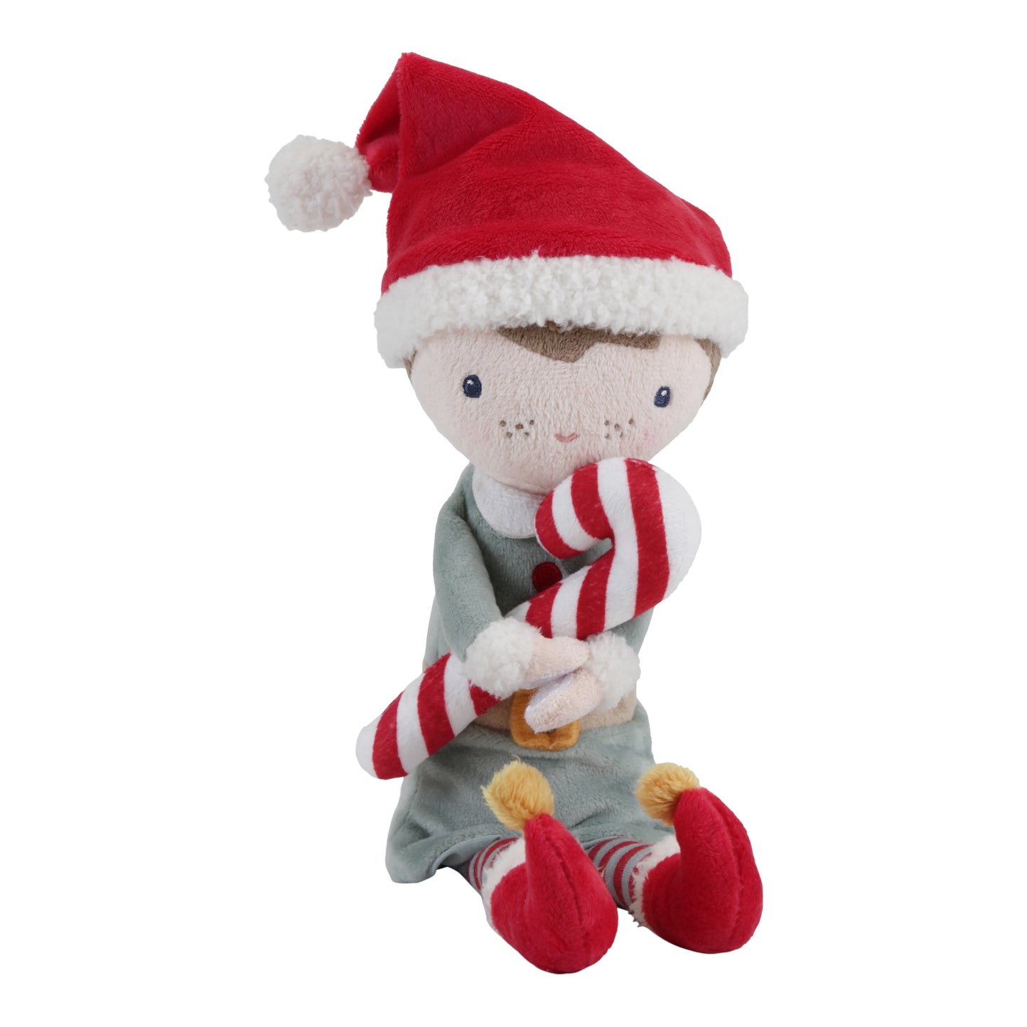 Boneco de Pano Jim - Elfo de Natal - 35 CM