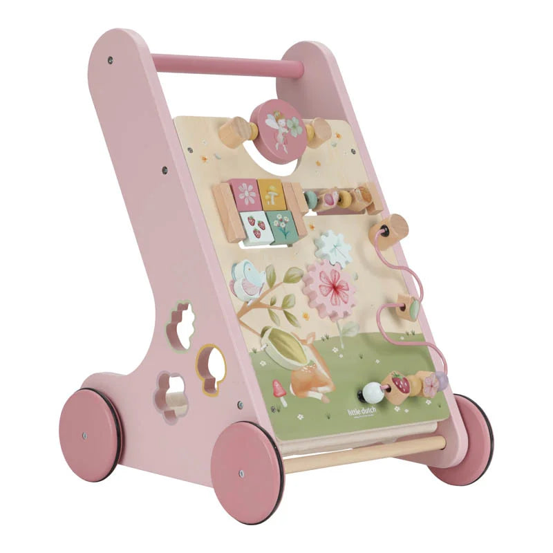 Carrinho de empurrar com Actividades - Fairy Garden