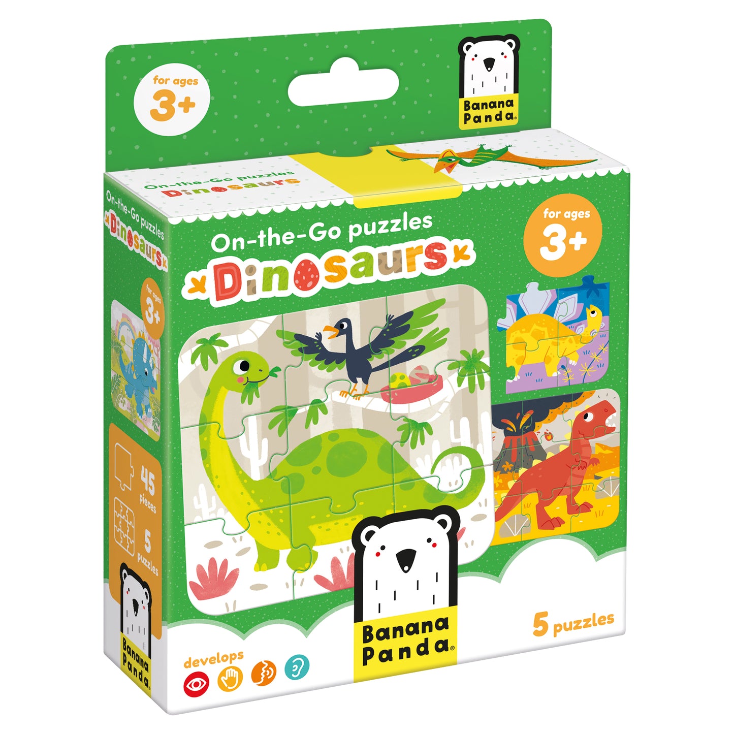 Puzzle On-the-Go - Dinosaurs | Banana Panda