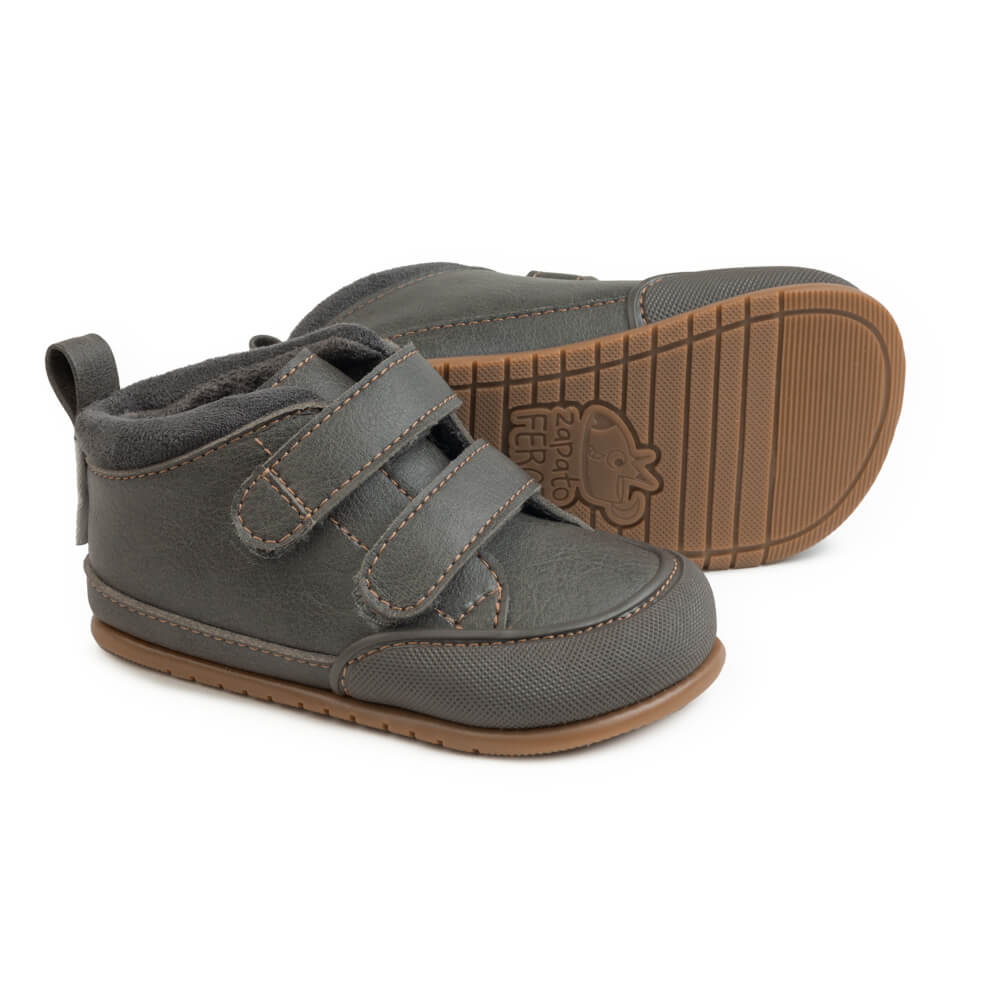 Botas Liria Feroz AW23 - Cinza | Microfibra