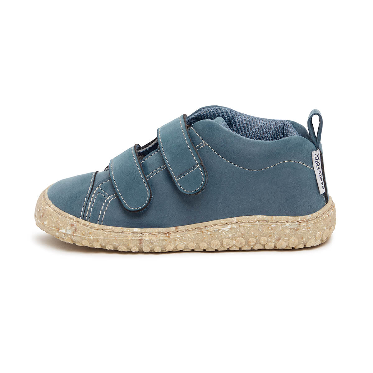 Botas Liria Rocker AW24 - Azul Denim | Microfibra Nobuck