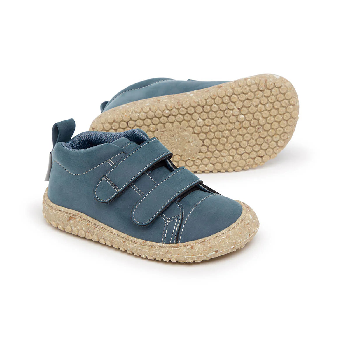 Botas Liria Rocker AW24 - Azul Denim | Microfibra Nobuck