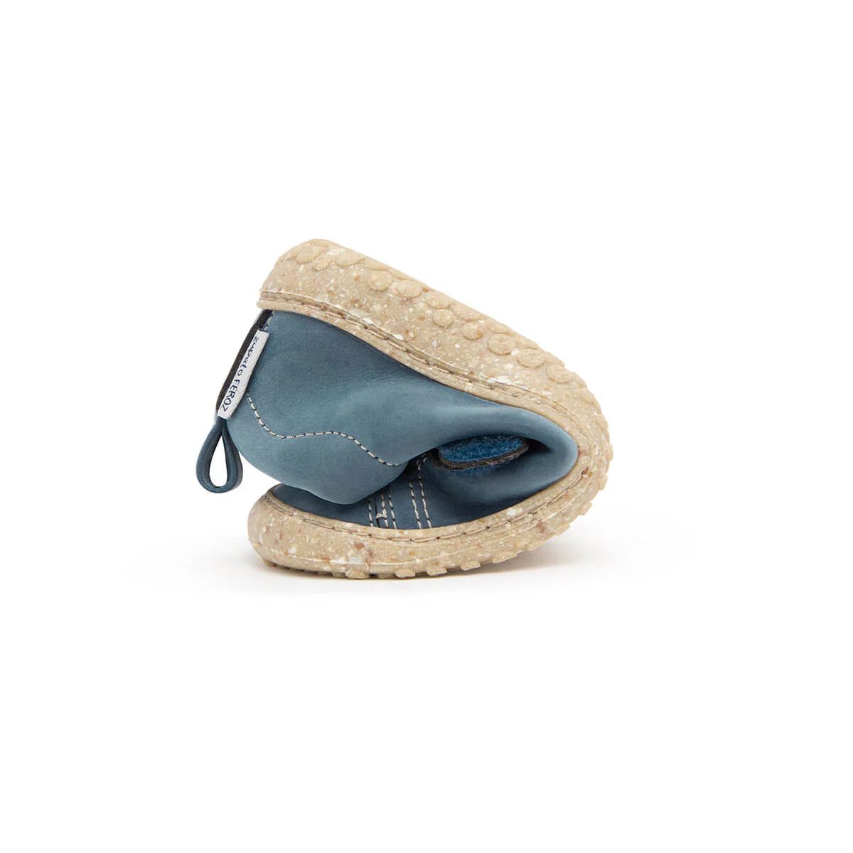 Botas Liria Rocker AW24 - Azul Denim | Microfibra Nobuck