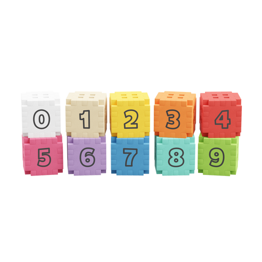 Marioinex - Mini Waffle Math Cubes