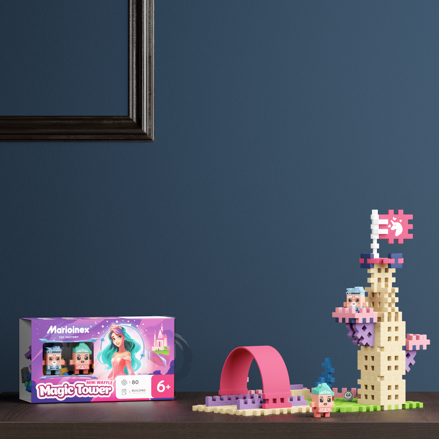 Marioinex - Mini Waffle Princesa - A Torre Mágica
