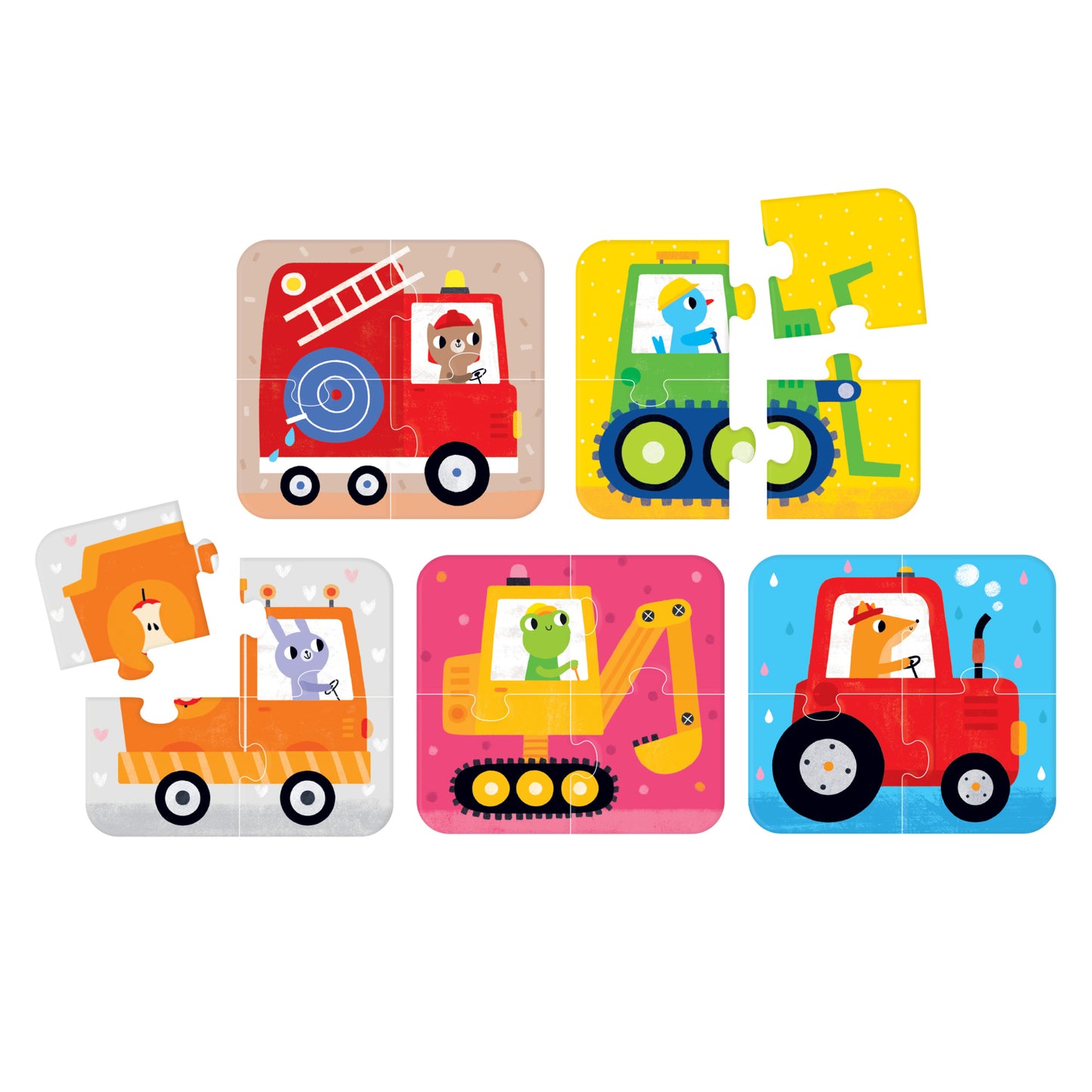 Puzzle On-the-Go - Vehicles | Banana Panda