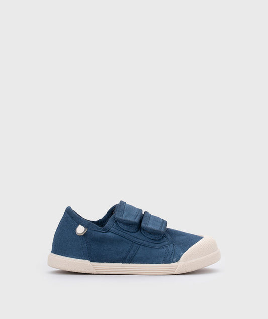 Ténis de Lona Duplo Velcro - Azul Marinho | Igor