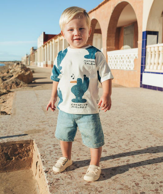 Ténis de Lona - Berri Marfil | Igor