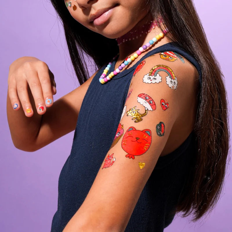 Tatuagens Temporárias Kawaii | Omy