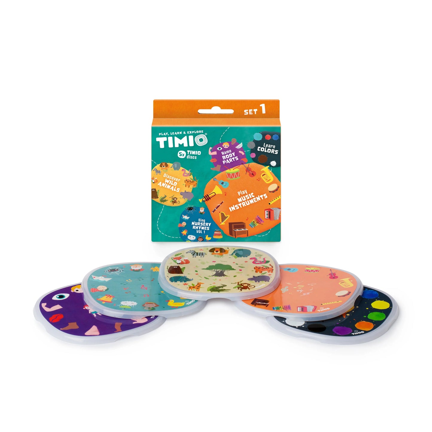 Set 1 de Discos - Timio.