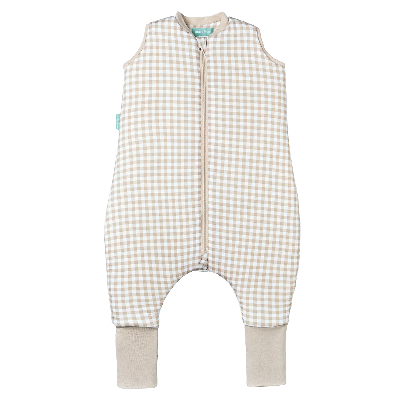Saco de Dormir - Vichy Bege - TOG 2.5 | Molis & Co