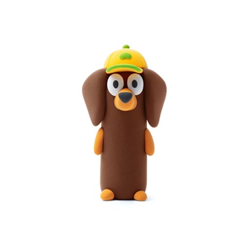 Massas de Modelar Bluey - Snickers | HEY CLAY