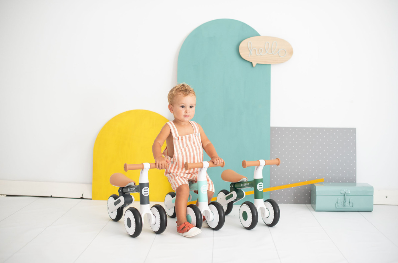 Bicicleta Sem Pedais Teeny Menta | Olmitos